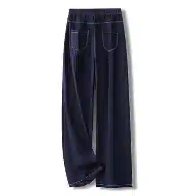 潞优野 薄款高腰舒适牛仔裤 女款