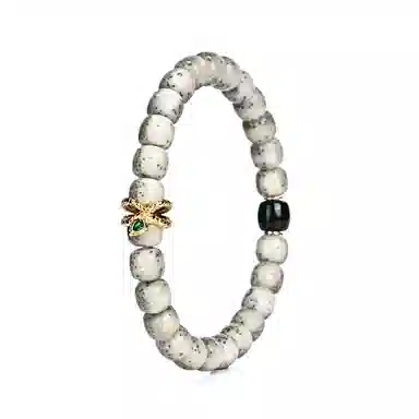 钰澜文玩 蛇卡环搭配款#好运 星月菩提 手串 男女同款情侣款