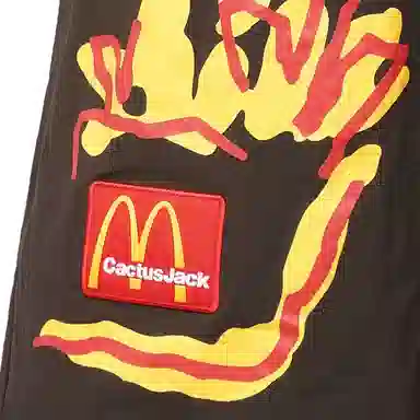 Travis Scott x McDonald's Cactus Jack Shorts Brown