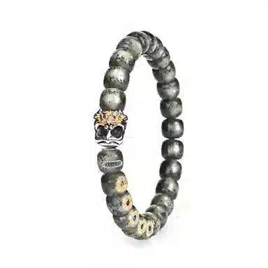 钰澜文玩 扶摇直上大鹏鸟搭配款糯冰镶嵌#好运 星月菩提 手串 男女同款情侣款