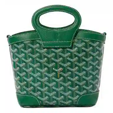 Goyard Mini Green Tote