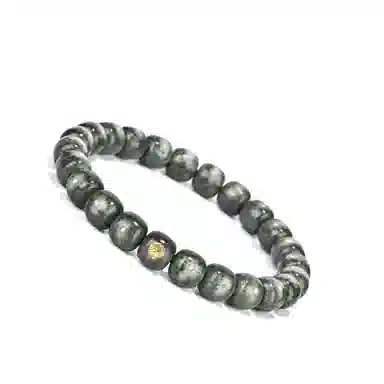 钰澜文玩 臻品 卓著原生态老型绿小冰糖留白#好运 星月菩提 手串 男女同款情侣款