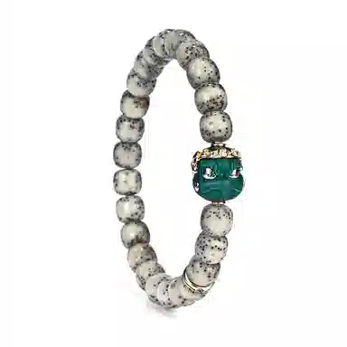 钰澜文玩 鸟神搭配款毛感料#好运 星月菩提 手串 男女同款情侣款