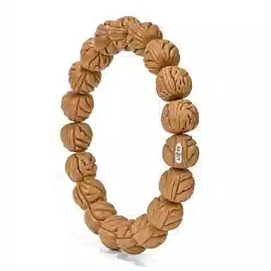 钰澜文玩 龙虎山秦岭粗龙筋手工微倒角单圈#好运 桃核 手串 男女同款情侣款