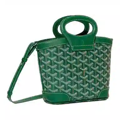 Goyard Mini Green Tote