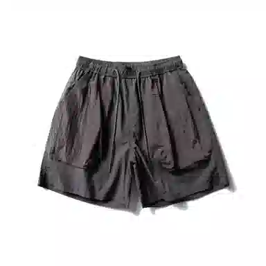 赞仕 户外速干防水拼色宽松轻薄透气机能五分工装短裤 男款