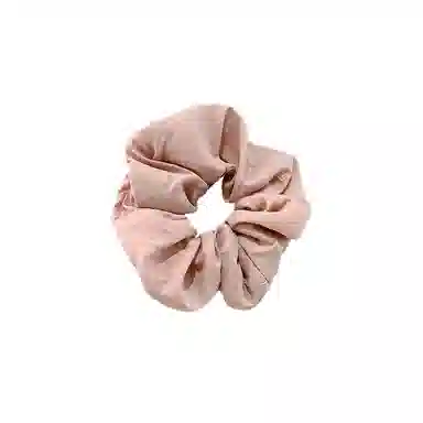 水中玉 韩系奶油色蓬松海绵大肠发圈高级感扎头发发绳头饰 皮筋 头绳 女款