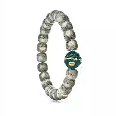 钰澜文玩 正宗海南毛感料-盲僧搭配款#好运 星月菩提 手串 男女同款情侣款