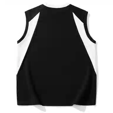 大卫贝肯 宽松舒适透气无性别无袖坎肩休闲宽松舒适圆领美式高街背心 男女同款