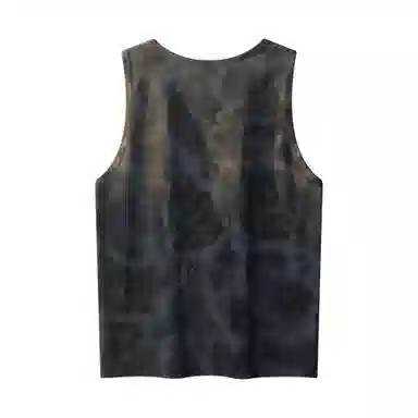 CWETEK Tie-Dye Sleeveless Vest