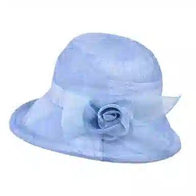 艾佳微 优雅气质防晒太阳帽 聚酯纤维 渔夫帽 女款