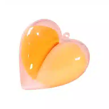 艾情草之恋  爱心便携粉扑 不吃粉 干湿两用