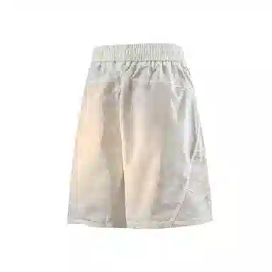 兰缪 美式复古简约高街潮流基础款日常通勤宽松舒适百搭亲肤系带休闲短裤 男女同款