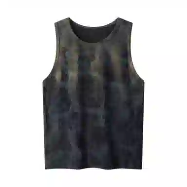 CWETEK Tie-Dye Sleeveless Vest