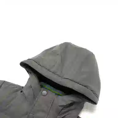 李宁儿童 拼接连帽中长款羽绒服 儿童款