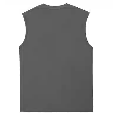 大卫贝肯 基础款美式高街套头坎肩纯色简约无袖宽松背心 男女同款