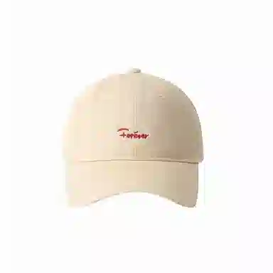 北极绒 大头围刺绣字母简约夏季加大加深宽帽檐显脸小遮阳 棉 鸭舌帽 男女同款情侣款