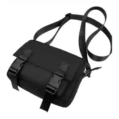 彤彤兔 纯色港风街头潮牌时尚工装 尼龙 单肩包斜挎包 男女同款情侣款 多色