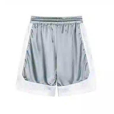 金贝勒 美式复古轻薄透气网眼宽松舒适吸湿排汗速干运动健身跑步五分裤篮球裤 男女同款