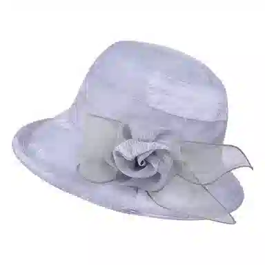 艾佳微 优雅气质防晒太阳帽 聚酯纤维 渔夫帽 女款