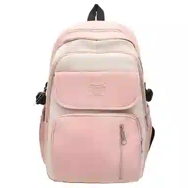 泰格奴 小清新休闲高颜值精美潮版韩版背包初中生高中生大学生上课百搭书包 尼龙 双肩包 常规 男女同款情侣款 多色