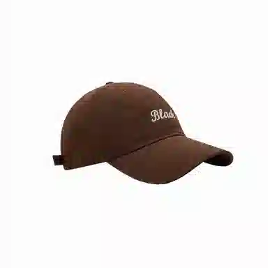 北极绒 夏季潮流刺绣字母大头围加深显脸小韩版百搭简约时尚 棉 鸭舌帽 男女同款情侣款