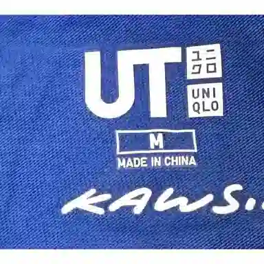 UNIQLO x KAWS Blue T-Shirt