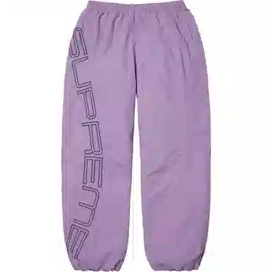 Supreme SS25 Spellout Embroidered Track Pant