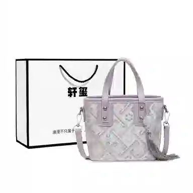 轩玺 新中式国风小众设计洋气时尚通勤 布 斜挎单肩手提包 女款 多色