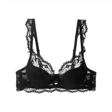 内在密码 法式蕾丝小胸不空杯上托防下垂薄款显瘦性感纯欲文胸 女款