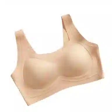 莫代尔 无痕无钢圈光面纯色文胸 女款