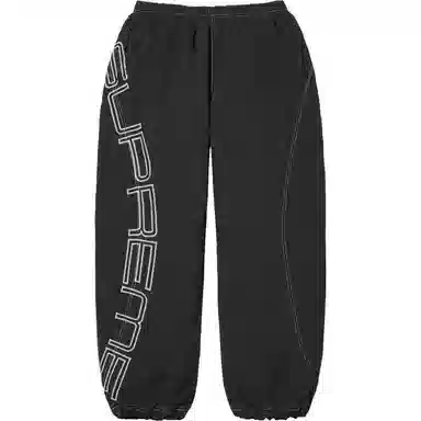 Supreme SS25 Spellout Embroidered Track Pant