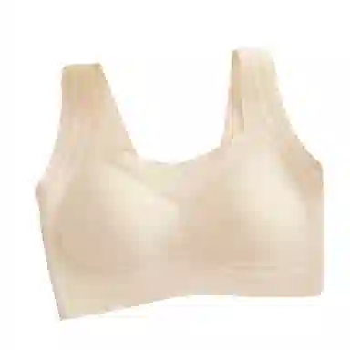 莫代尔 无痕无钢圈光面纯色文胸 女款