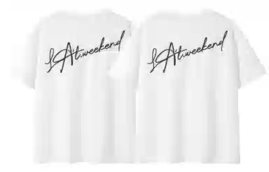 LA'T.WEEKEND 280gLogocleanfitT 2