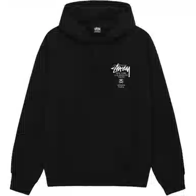 Stussy SS25 World Tour HOODIE logo