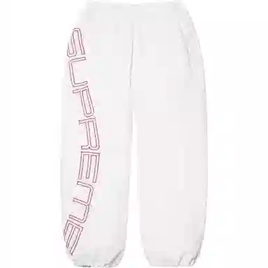 Supreme SS25 Spellout Embroidered Track Pant