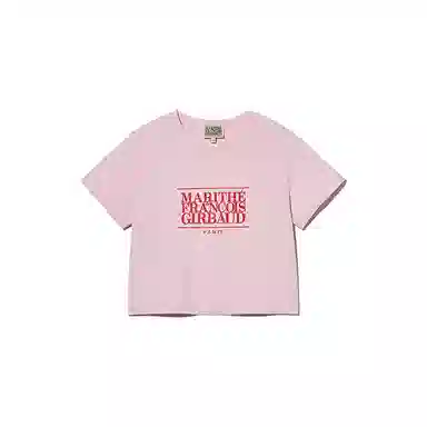 MARITHE FRANCOIS GIRBAUD logo ins T