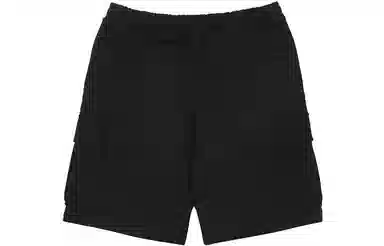 PALACE FW22 Cargo Sweat Shorts Black Logo