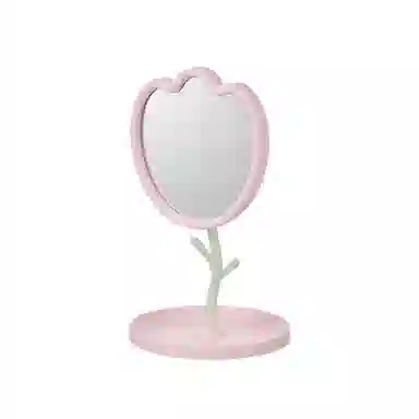 未来枫情 郁金香花朵可旋转化妆镜