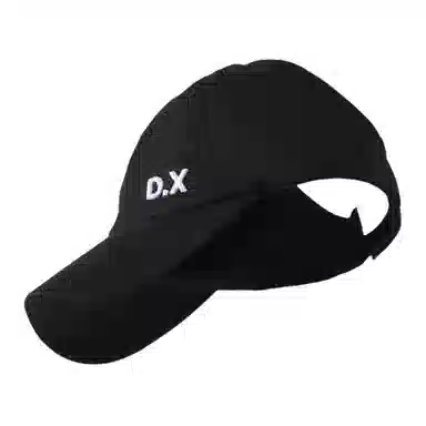 稻草人 夏季可扎高马尾遮阳防晒空顶防紫外线 韩系简约显脸小 棉 鸭舌帽 女款