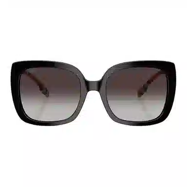 Burberry Striped Square Sunglasses