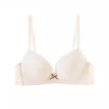 内在密码 法式小清新碎花蕾丝小胸不空杯无钢圈上托收副乳文胸 女款