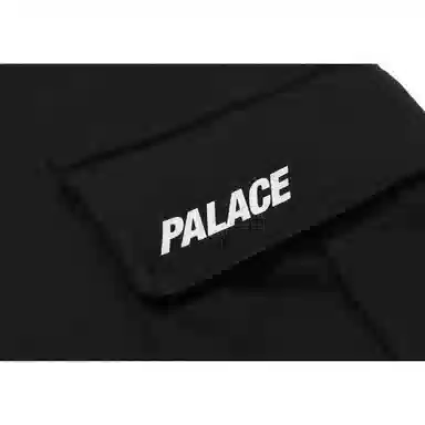 PALACE FW22 Cargo Sweat Shorts Black Logo