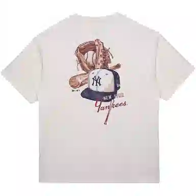 New Era Yankees Ivory Tee