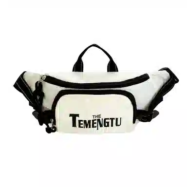 笛贝嘉 日系潮牌休闲运动 牛津布 腰包 男女同款情侣款 多色