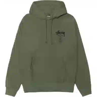 Stussy SS25 World Tour HOODIE logo