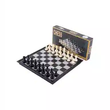 咕轹 磁性国际象棋 折叠便捷收纳磁力娱乐棋盘 桌游