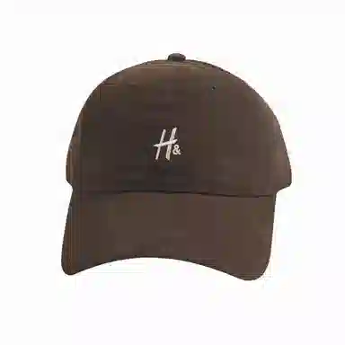 北极绒 韩版字母刺绣潮流百搭时尚大头围显脸小透气遮阳户外出游 棉 鸭舌帽 男女同款情侣款