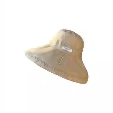 艾佳微 海边度假 休闲韩版时尚百搭显脸小 聚酯纤维 渔夫帽 女款