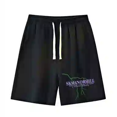 s.k. manor hill Vintage Letter Shorts